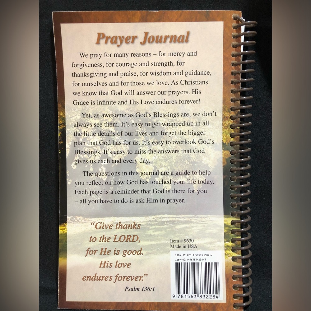 Prayer Journal - Picture 2 of 5